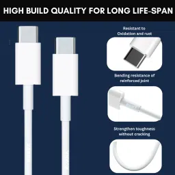 RoarX USB Type C Cable 6 A 1 m TPE Original Compatible for type c to c cable for Pixel 3, 4 4A 4XL , 5 5XL 6 6A 7 7A 7 Pro - image 3