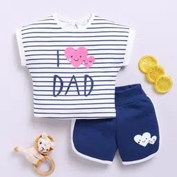 YK X Tinyo Girls Printed Pure Cotton Top with Shorts-picture-12