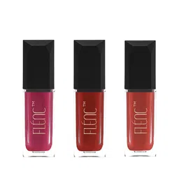 FLENC 3Pc Cryla Smudge-Proof Velvet Matte Liquid Lipstick- Kuala Lumpur- Kuwait - Sydney-44