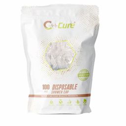 C-Cure Definition of Quality Disposable Waterproof Protection Shower Cap - 100 Pcs-image-85