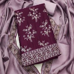 SHIJILA Unstitched Dress Material-image-28