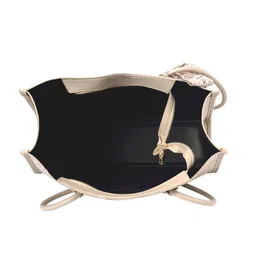 Lino Perros Textured Structured Shoulder Bag With Pouch image 5
