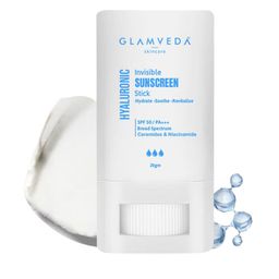 GLAMVEDA SPF 50 PA+++ Hyaluronic Invisible Sunscreen Stick - 20g-28