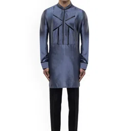 SDS By Kushal Shah Men Regular Kurta with Trousers-image-84