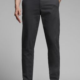 Jack & Jones Men Slim Fit Low-Rise Chinos Trousers-image-68