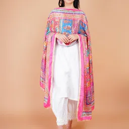 Karthav Fashion Ethnic Motifs Printed Dupatta-image-18