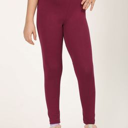 ZION Girls Mid-Rise Ankle-Length Leggings-image-88
