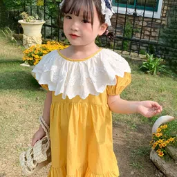 LULU & SKY Flutter Sleeve A-Line Dress-picture-9