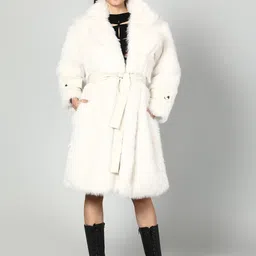 Fashion Gaiia Women Solid Knitted Tailored Jacket-image-66
