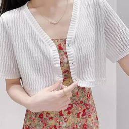 KPOP V-Neck Short Sleeves Crop Top-image-97