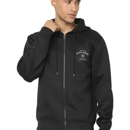Celio Men Printed Front-Open Sweatshirt image 3