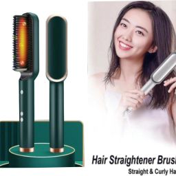 MADSWAS Hair Brush Curling Anti-perm Straight Hair Comb Hair Iron Hair Styler Tool S26 Hair Straightener Professional HQT 909b comb Styler 5 Temperature Control M26 Hair Straightener Brush-image-108