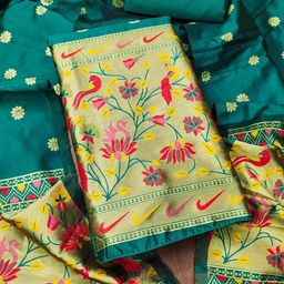 Panzora Unstitched Dress Material-image-28