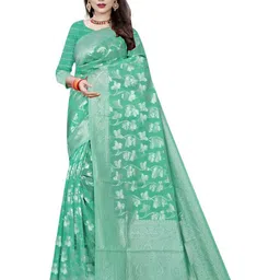 Moda Rapido Woven Design Zari Pure Cotton Saree-27
