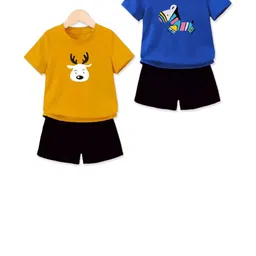 MGRS Kids-Unisex Mustard Clothing Set-38