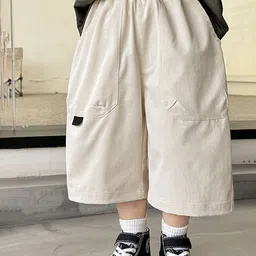 LULU & SKY Boys Loose Fit Cargo Shorts-image-91