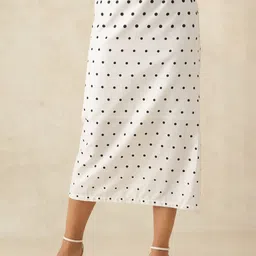 Virgio Printed Pure Cotton Pencil Midi Skirt-picture-17