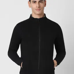 Van Heusen Sport Men Solid Mock Collar Sweatshirt-picture-21