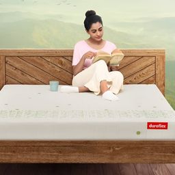Duroflex Kaya - Organic Cotton Fabric 6" Single Latex Foam Mattress (75x30 Inch)-image-8