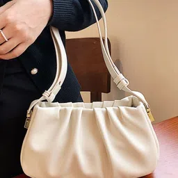 DressBerry PU Structured Sling Bag-15