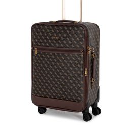 GUESS Printed Soft Suitcase Trolley Bag image 2