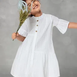 Tura Turi Girls Cotton A-Line Dress-picture-25