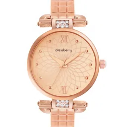 DressBerry Women Brass Embellished Dial & Wrap Around Straps Analogue Watch MFB-DB25-4B-image-48