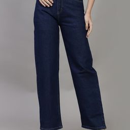 RIVI Comfort Boyfriend Fit High-Rise Cotton Stretchable Jeans-image-30