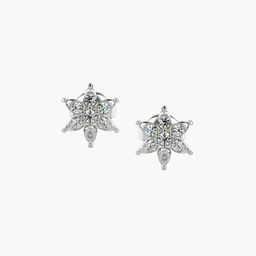 VALANOVA 14K White Gold Certified 0.21Ct Lab Grown Diamond Earrings-picture-31