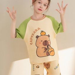 INCLUD Girls Printed Night suit-image-66