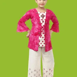 KIDDRESS Kids-Unisex Pink Cotton Blend Clothing Set-picture-31