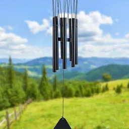 HINDCRAFT Black Balcony Wind Chimes-picture-4