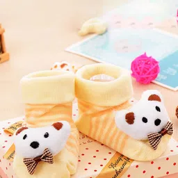 SHOP FRENZY Kids Cotton Booties-24