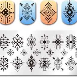 BP-L075 Stainless Steel Nail Stamping Image Plate.-image-24