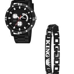 Miss Perfect Unisex Bracelet Style Straps Analogue Watch ACC7-picture-8