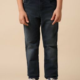 U.S. Polo Assn. Kids Boys Slim Fit Mid-Rise Jeans-picture-19