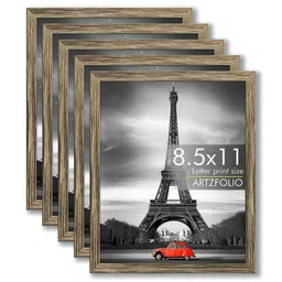 ArtzFolio Copper-Toned 5 to 7 Pieces Wood Wall Photo Frames-image-29