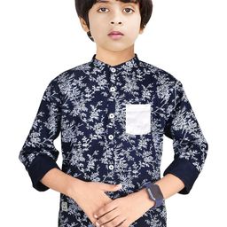 MADE IN THE SHADE Unisex Kids Floral Printed Casual Shirt-image-85