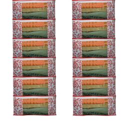 AMAK INC Red Fabric Multi-Utility Wardrobe Organisers-picture-2