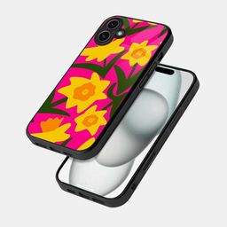 macmerise Floral Printed iPhone 16 Bumper Case Mobile Accessories-image-4
