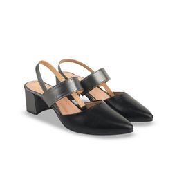 Stylestry Textured Block Pumps-11