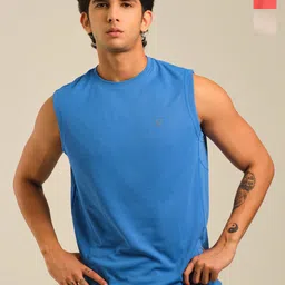 EAZY Men Pack Of 3 Round Neck Dry Fit Gym Vest EZ_QDRN_WHITE_IBLUE_CORAL_S-picture-40