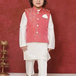 Aj DEZInES Boys Regular Kurta with Pyjamas-picture-46