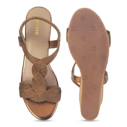Mochi Colourblocked Wedge Pumps image 4