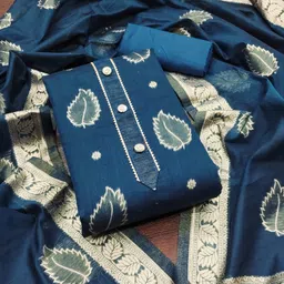 Panzora Unstitched Dress Material-image-5
