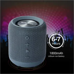 Portronics SoundDrum 10W Portable with Powerful Bass, Built in Mic & FM 10 W Bluetooth Speaker image 5