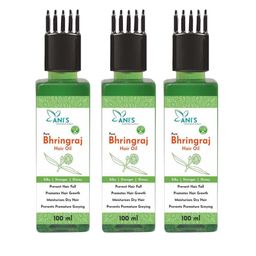 ANI'S Set Of 3 Bhringraj Hair Oil For Strong & Silky Hairs - 100ml Each-24