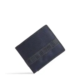 EUME Men Geometric Textured Two Fold Wallet-4