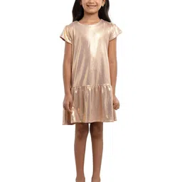 UNDER FOURTEEN ONLY Girls Drop-Waist Dress-image-15