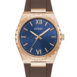 GUESS Men Brass Dial & Straps Analogue Watch U1451G2M-11